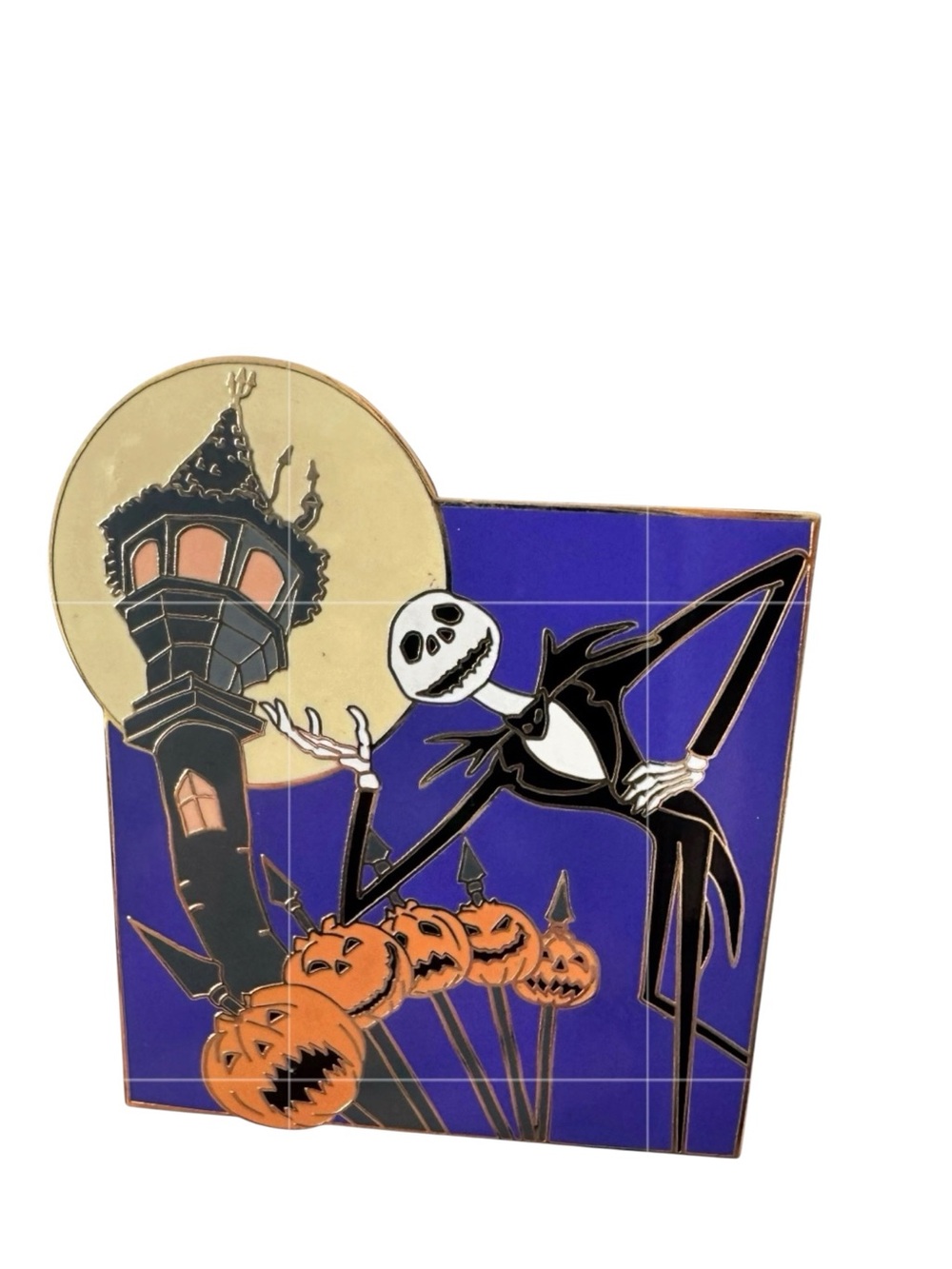 Disney Pin Nightmare Before Christmas Jack Skellington Pumpkins LE 1000 EUC